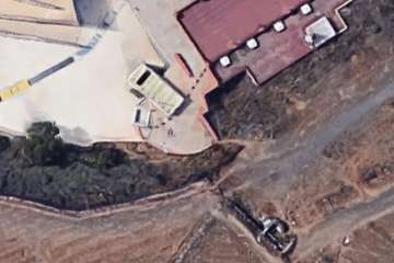 Turcón denuncia la ocupación del cauce del barranquillo de La Pardilla por un colegio privado (Foto TA)